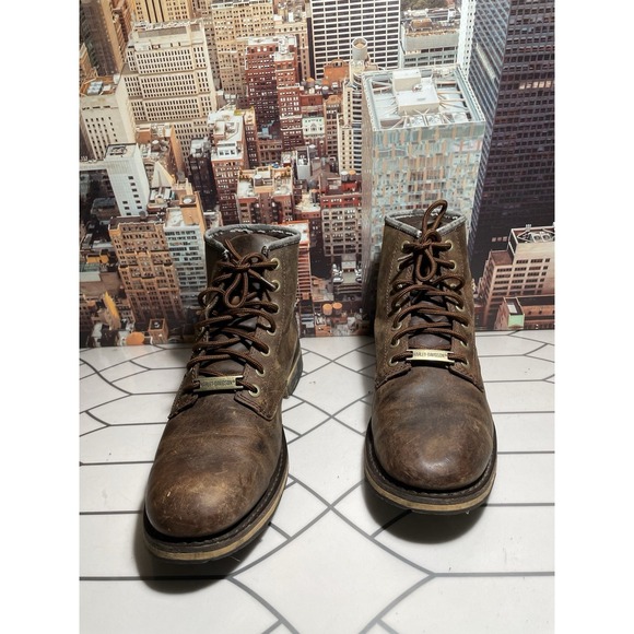 harley davidson  Soft Toe Motorcycle Brown Boots US Size 13 M main image 8